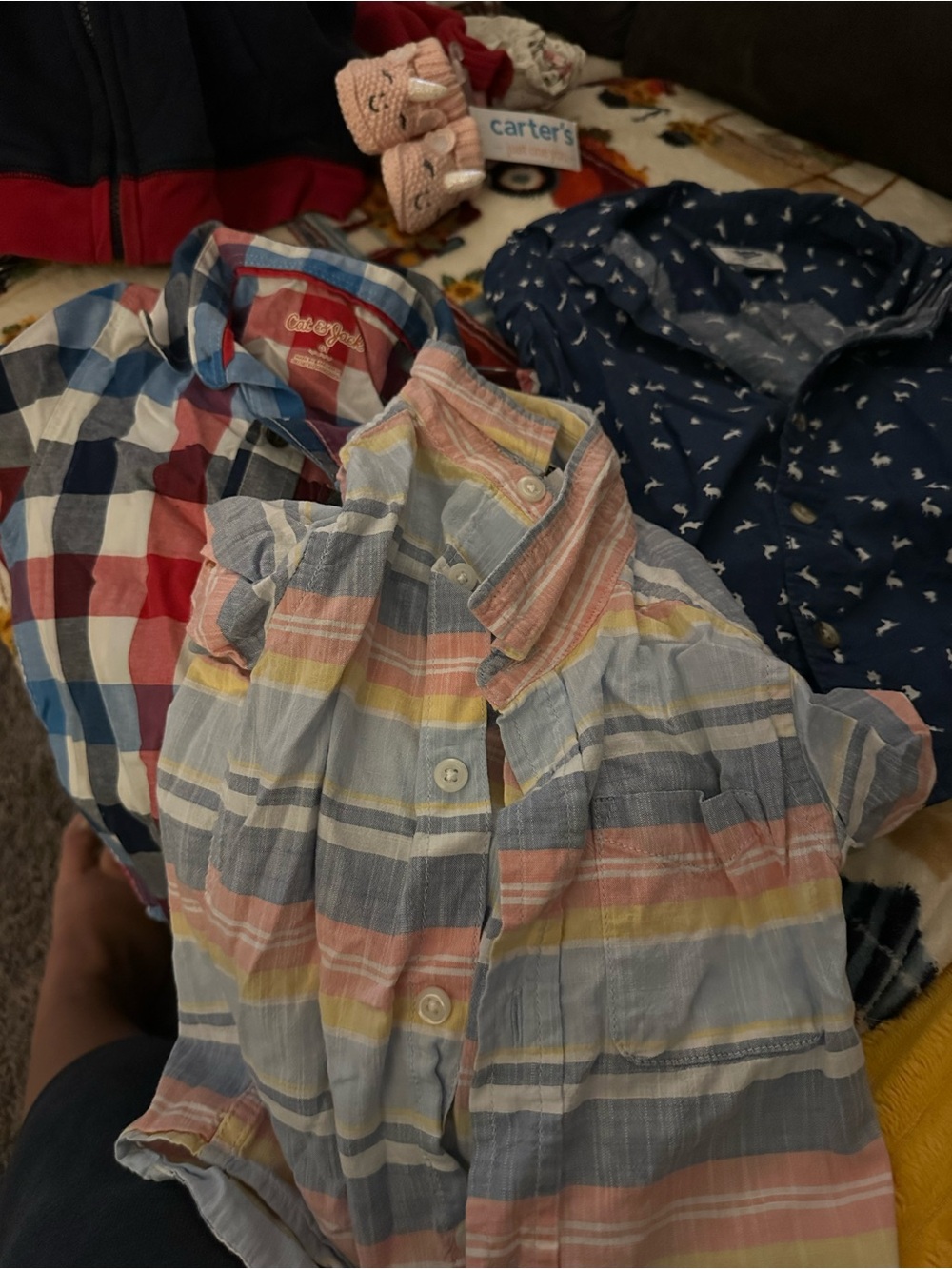 3t short sleeve button down shirt bundle